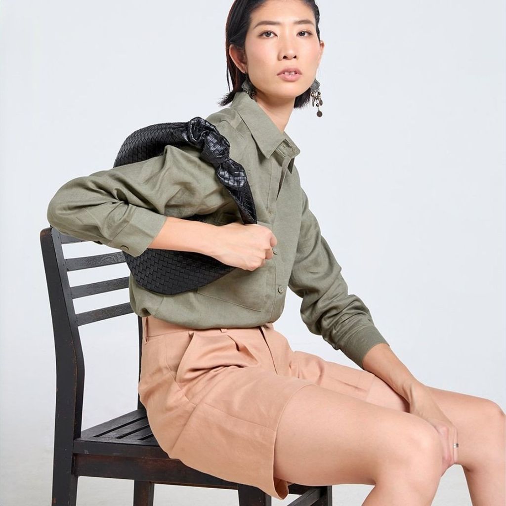Quần Short Nữ F2 Linen  BN Tender Drit