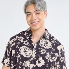Áo Sơ Mi Nam F2 Linen  Nâu Hoa Tay Ngắn Tender Drit