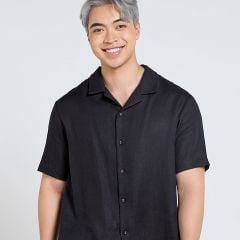 Áo Sơ Mi Nam F2 LiNen  Den Tender Drit