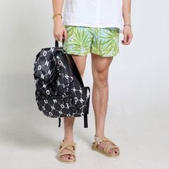 Quần Short Nam F2 Linen Xanh Mint Họa tiết Tender Drit