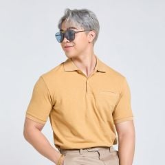 Áo Thun Nam F2 Cotton Vàng Nghệ Tender Drit