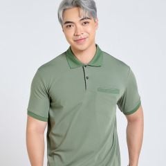 Áo Polo Nam F2 Xanh Vỏ Đậu Tender Drit