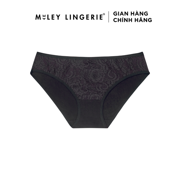 Bộ Đồ Lót Cúp Tròn Phối Ren + Quần Modal Phối Ren Trước  Miley Lingerie BRM09002_ FCM0904