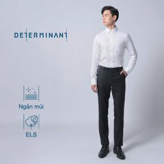 Áo Sơ Mi Nam DETERMINANT Công Sở Cotton Chống Nhăn, Có Túi Tay Dài - 203-01-Essential