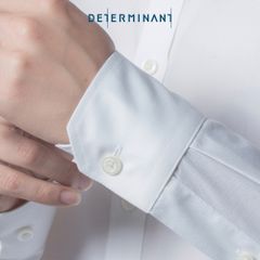 Áo Sơ Mi Nam DETERMINANT Công Sở Cotton Chống Nhăn, Có Túi Tay Dài - 203-01-Essential