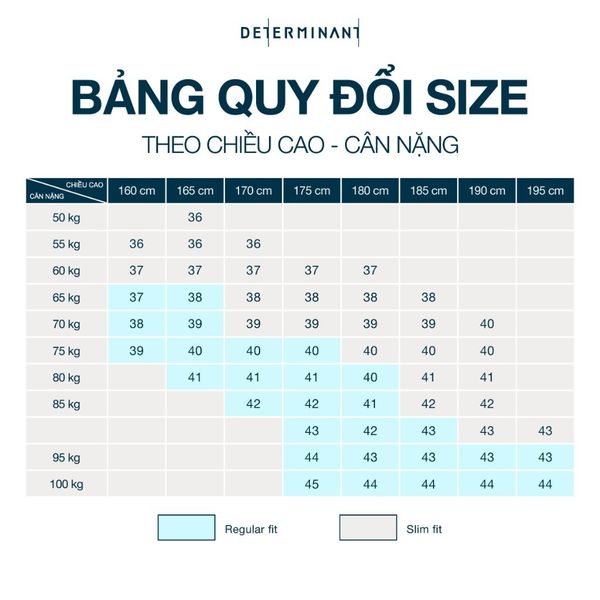 Áo Sơ Mi Nam DETERMINANT Công Sở Cotton Chống Nhăn Tay Dài - 201-03-Essential