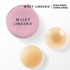 Cặp Miếng Dán Ngực Cho Nữ Matte Silicon Cao Cấp Tái Sử Dụng Nhiều Lần Miley Lingerie