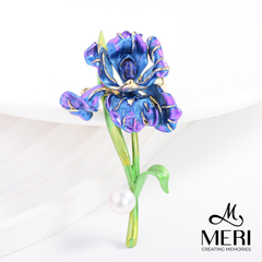 Cài áo MERI Gentle Iris