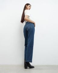Quần Dài Nữ TheBlueTshirt Tailor Pocket Jeans - Dark Blue Wash