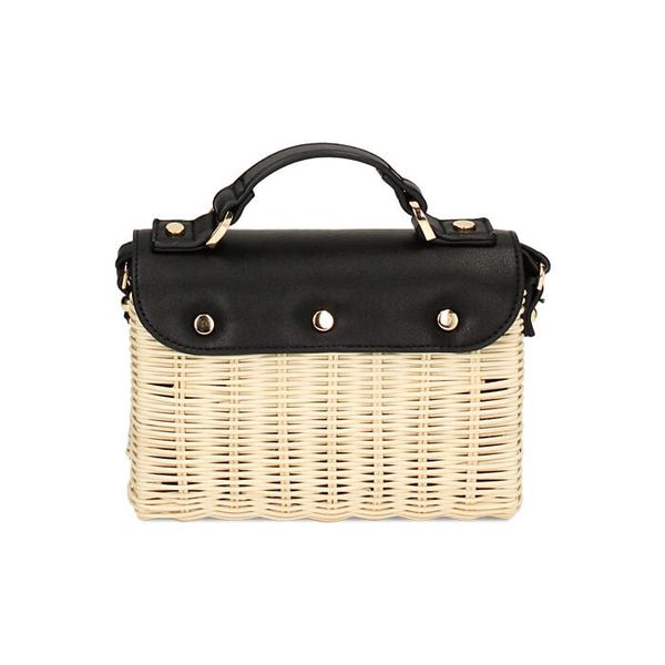 Túi Hộp Cói Rafia Shoulder BagPrimadonna Collection