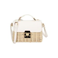 Túi Hộp Cói Rafia Shoulder BagPrimadonna Collection