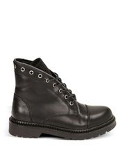 Giày Boots Primadonna Collection Black Amphibian With Rhinestones
