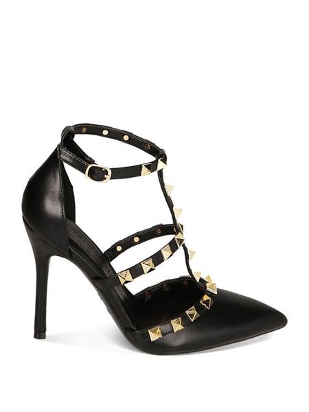 Giày cao gót Primadonna Collection Cherry Open Shank Décolleté With Studs 10.5 Cm