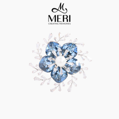 Cài áo MERI Radiant Blue