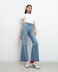 Quần Dài Nữ TheBlueTshirt Icon Jeans - Light Blue