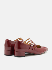 Giày cao gót da bò Pazzion Darina Patent Mary Jane Heels
