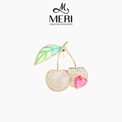 Cài áo MERI Cherry Love