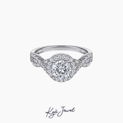 Nhẫn Nữ KYA JEWEL Halo Circle