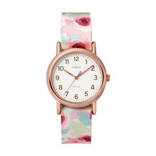 Đồng Hồ Nữ TIMEX Weekender 31mm Floral - TW2T31300