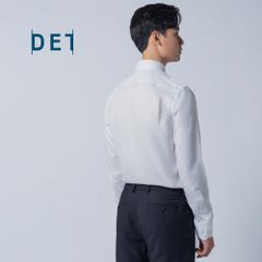 Áo Sơ Mi Nam DETERMINANT Công Sở Premium Cotton Chống Nhăn, Kháng Khuẩn Tay Dài - 301-01