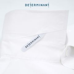 Áo Sơ Mi Nam DETERMINANT Công Sở Premium Cotton Chống Nhăn, Kháng Khuẩn Tay Dài - 301-01