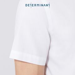 Áo Sơ Mi Nam DETERMINANT Công Sở Premium Cotton Chống Nhăn, Kháng Khuẩn Tay Ngắn - 301-01