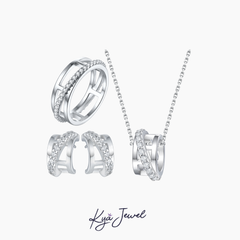 Khuyên tai Nữ KYA JEWEL Modern Sparkle