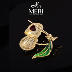 Cài áo MERI Cherry Love
