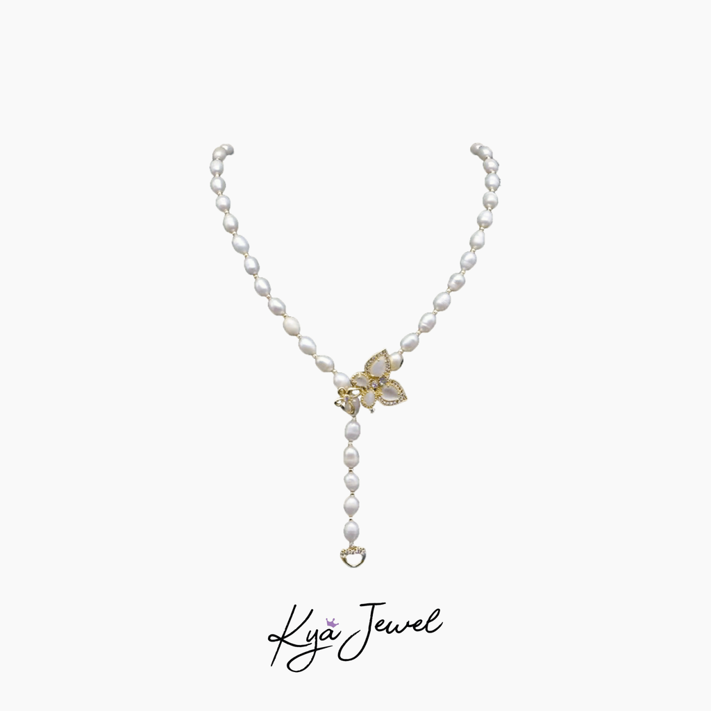 Dây chuyền nữ KYA JEWEL Delicate Pearl
