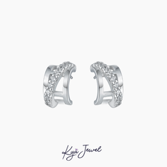 Khuyên tai Nữ KYA JEWEL Modern Sparkle
