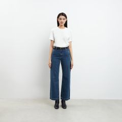 Quần Dài Nữ TheBlueTshirt Tailor Pocket Jeans - Dark Blue Wash