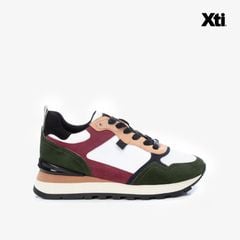 [Trưng bày] Giày Sneakers Nữ XTI Kakhi Textile Combined Ladies Shoes