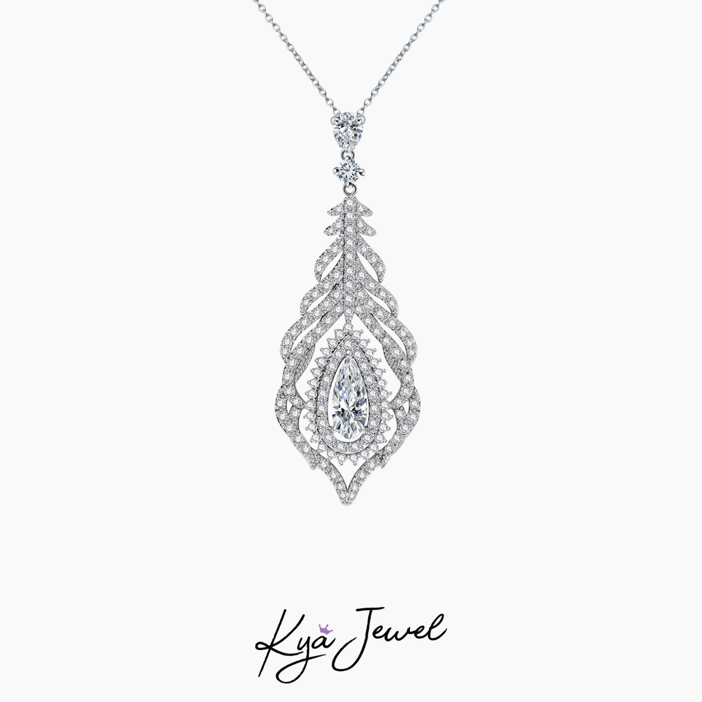 Dây chuyền nữ KYA JEWEL Sparkling Feather