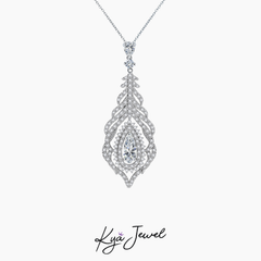 Dây chuyền nữ KYA JEWEL Sparkling Feather