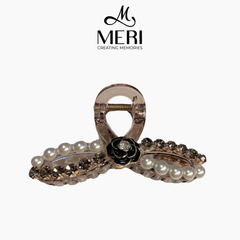 Kẹp Tóc MERI Pearl Camellia