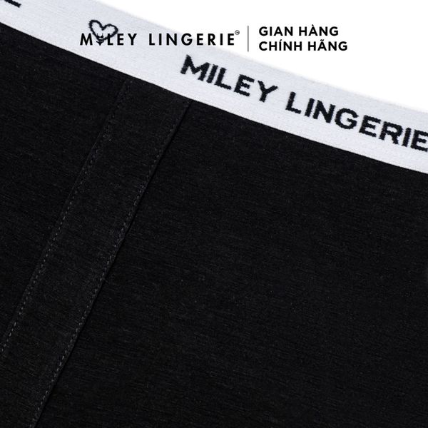 Bộ Đồ Lót Mút Mỏng Và Quần Boxer Nữ Vải Sợi Bamboo Từ Thiên Nhiên Viền Lưng Logo BeingMe Miley Lingerie