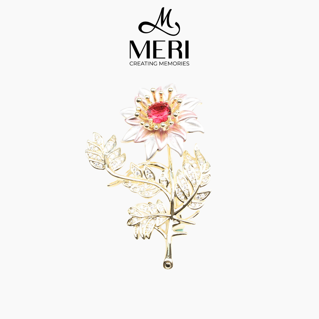 Cài Áo Nữ MERI Stunning Flower