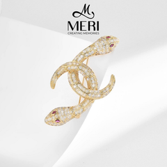 Cài áo MERIJoined Serpents