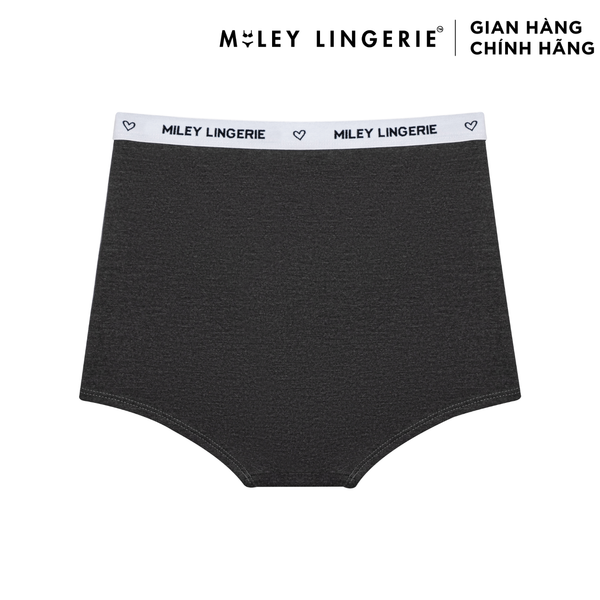 Bộ Đồ Lót Miley Lingerie Áo Cotton Có Gọng Đệm Vừa Nâng Ngực Lưng Logo Và Quần Boxer Đồng Bộ