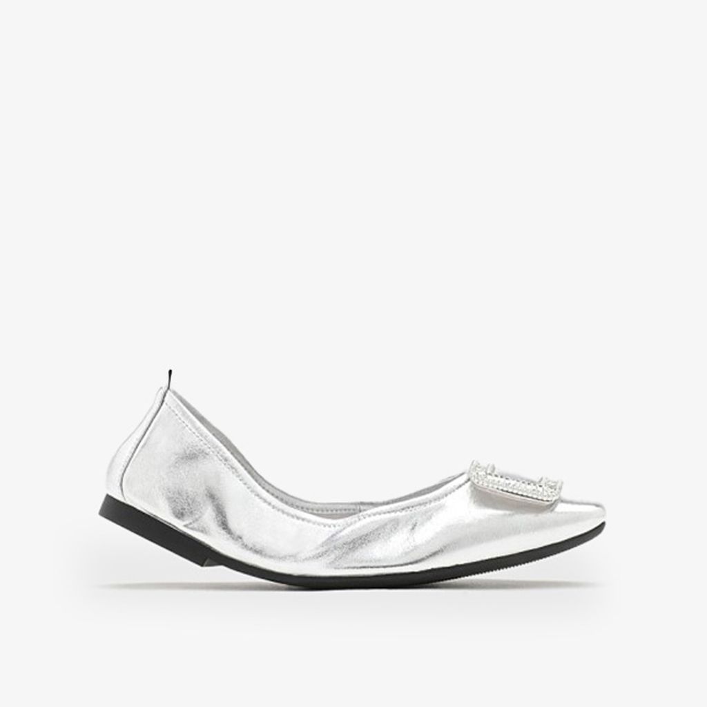 Giày Bệt Nữ PAZZION Everlee Metallic Crystal Embellished Buckle