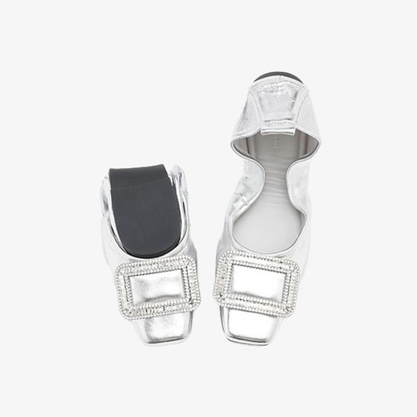 Giày Bệt Nữ PAZZION Everlee Metallic Crystal Embellished Buckle