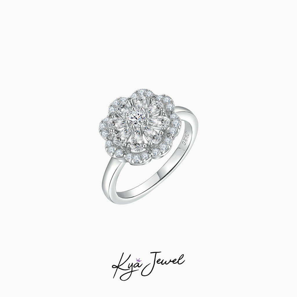 Nhẫn nữ KYA JEWEL Sparkling Flower