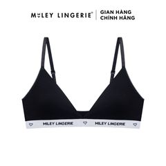 Bộ Đồ Lót Mút Mỏng Và Quần Boxer Nữ Vải Sợi Bamboo Từ Thiên Nhiên Viền Lưng Logo BeingMe Miley Lingerie