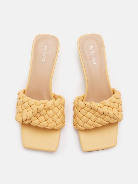 Dép Cao Gót Nữ Pazzion Charlotte Braided High Heels