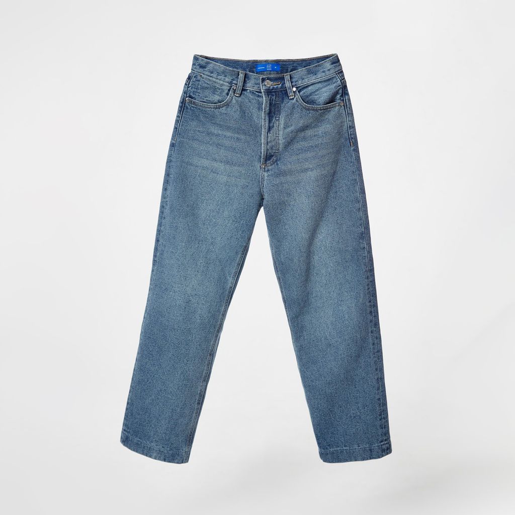 Quần Dài Nữ TheBlueTshirt The Original Dad Jeans - Light Blue Wash