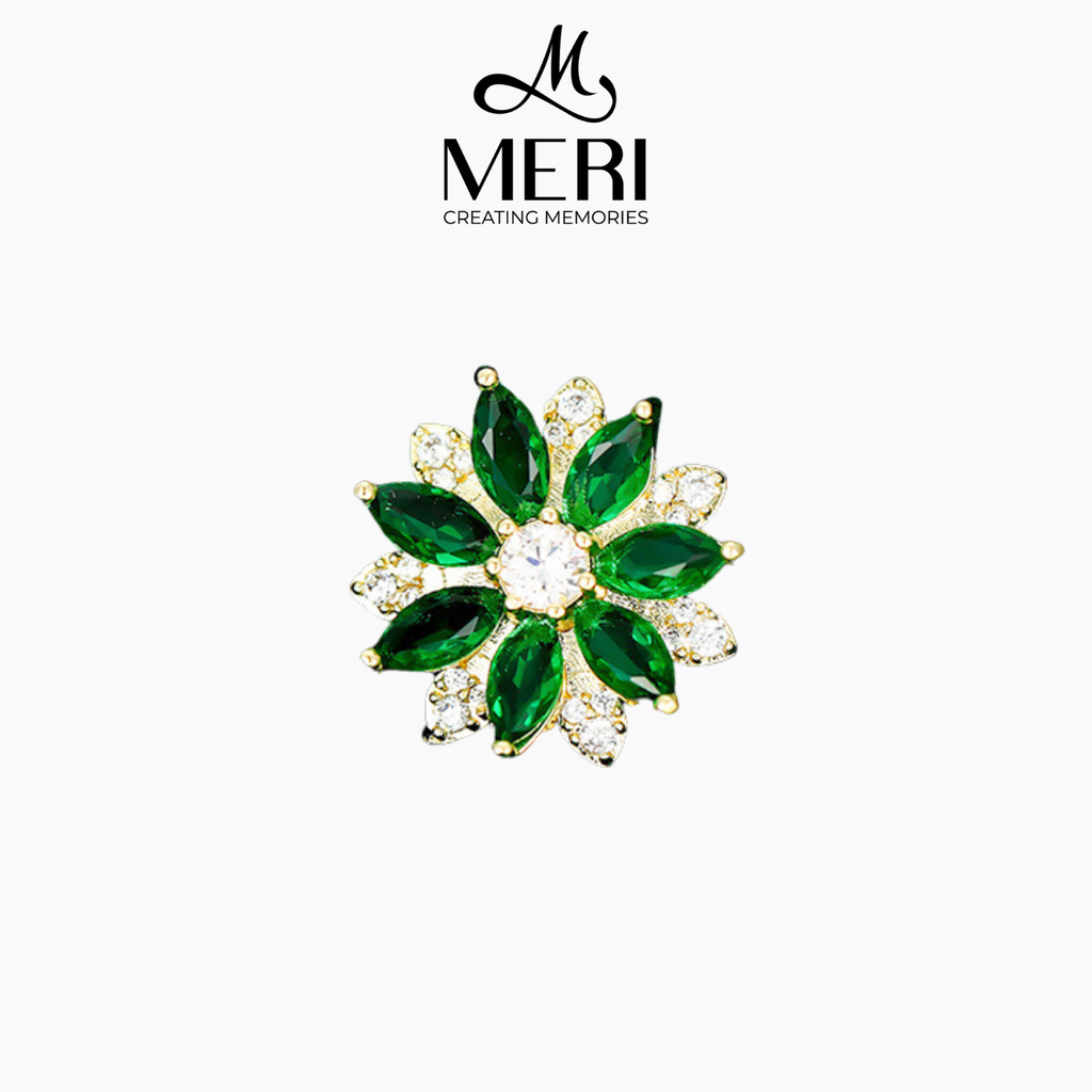 Pin cài áo MERI Flower rạng rỡ