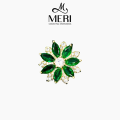 Pin cài áo MERI Flower rạng rỡ