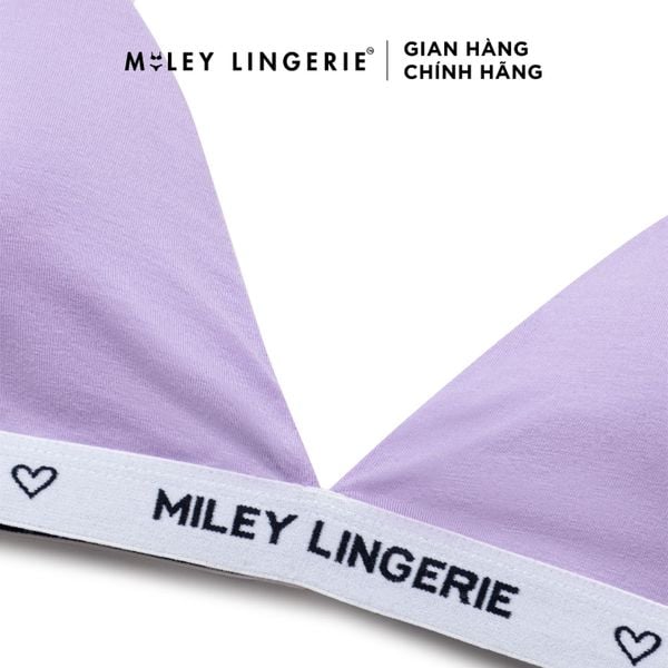 Áo Ngực Mút Mỏng Thời Trang Thể Thao Lưng Logo Chất Vải Cotton Thiên Nhiên BeingMe Miley Lingerie