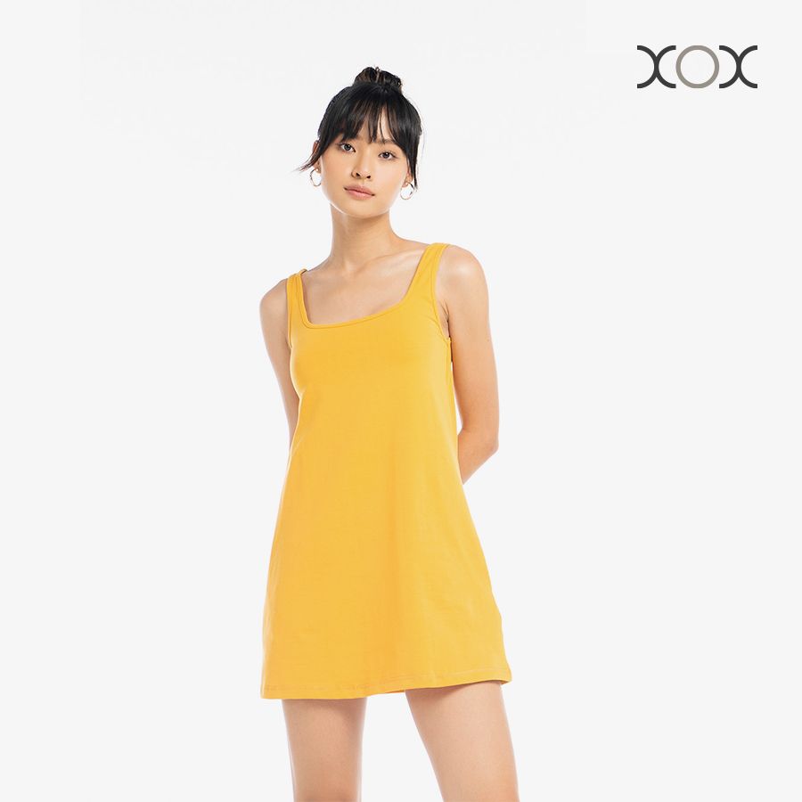 Set Đầm Nữ Kèm Short XOX Active Dress Cổ Vuông