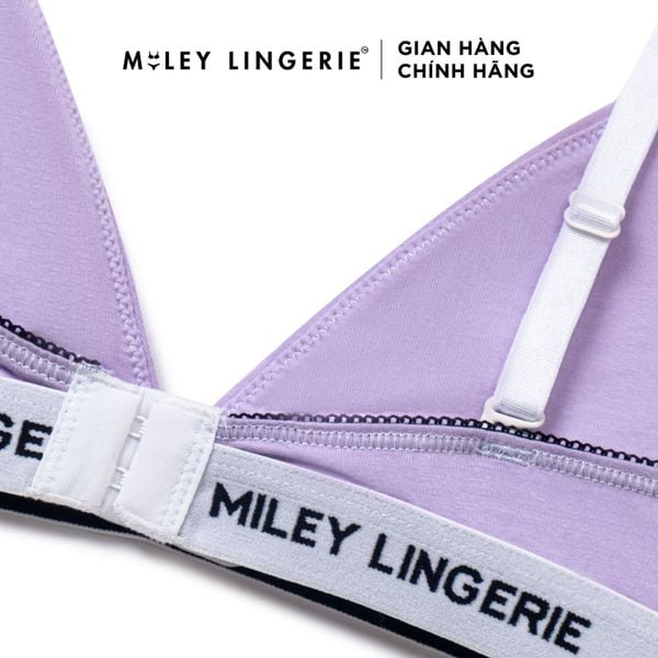 Áo Ngực Mút Mỏng Thời Trang Thể Thao Lưng Logo Chất Vải Cotton Thiên Nhiên BeingMe Miley Lingerie